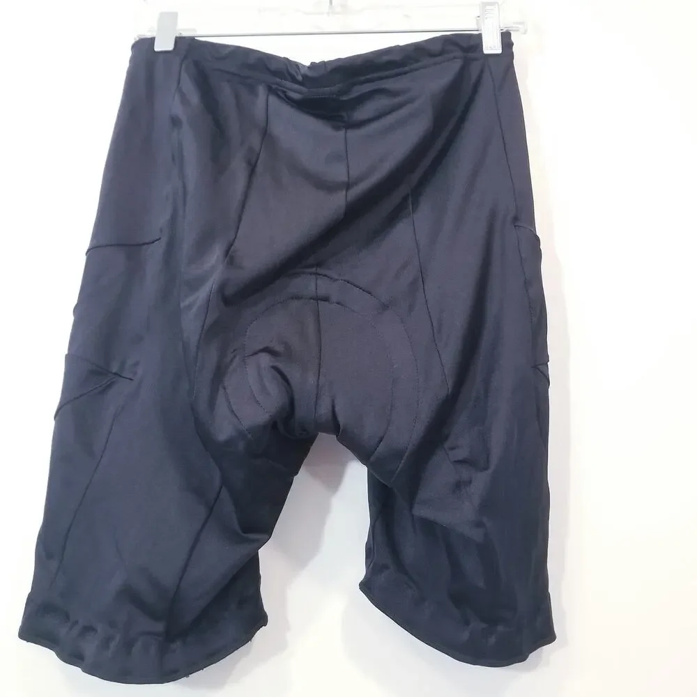 Vintage Bellwether Black Cycling Short Padded Drawstrings